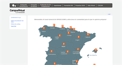 Desktop Screenshot of oposiciones.fuden.es