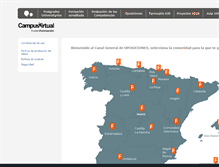 Tablet Screenshot of oposiciones.fuden.es